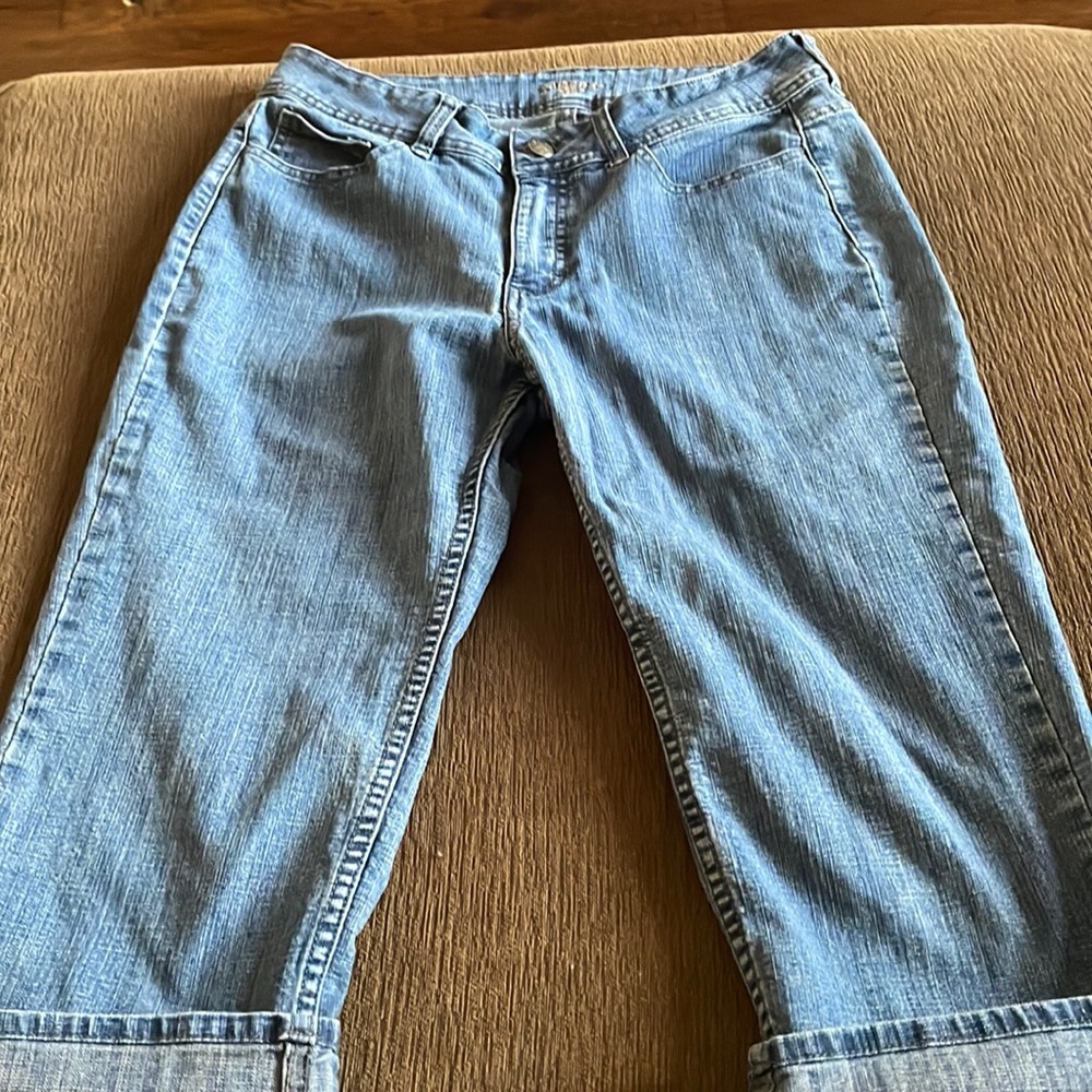 Denim Capris